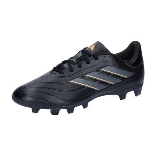 adidas unisex - adulto copa pure ii club football boots flexible ground, core black/carbon/gold met, 46 2/3 eu