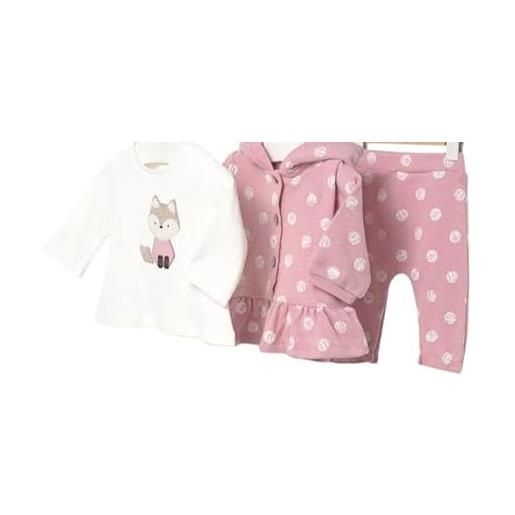 Mayoral completo tuta invernale neonata 12 mesi - 80 cm color orchidea