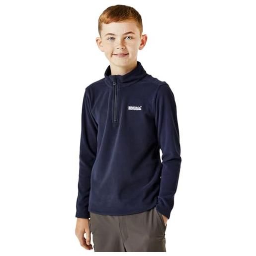 Regatta hot shot ii felpa in pile symmetry, con trattamento anti pilling, con cerniera sul collo