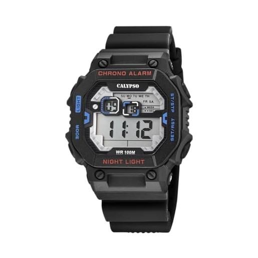 Orologio Hip Hop Orologio Da Polso Analogico Calypso Donna - Cinturino In Plastica/Gomma, Design Trendy - Modello K5752/1 Swatch Donna