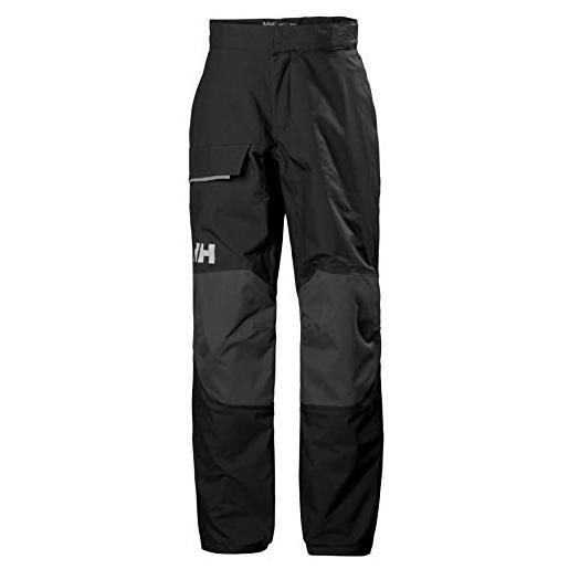 Helly Hansen jr border pant pantaloni, unisex bambini, unisex bambini, pantaloni, 41641, 991 nero, 8 anni
