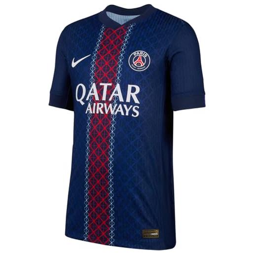 NIKE paris saint-germain 2025/26 match home nike authentic dri-fit adv - maglia da calcio per bambini più grandi, hj5219