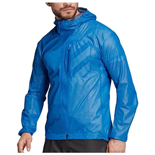 adidas agr rain j giacca uomo, uomo, giacca, fi8781, azuglo, xs