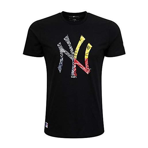 New Era lb paisley print multi tee neyyan maglietta a maniche corte