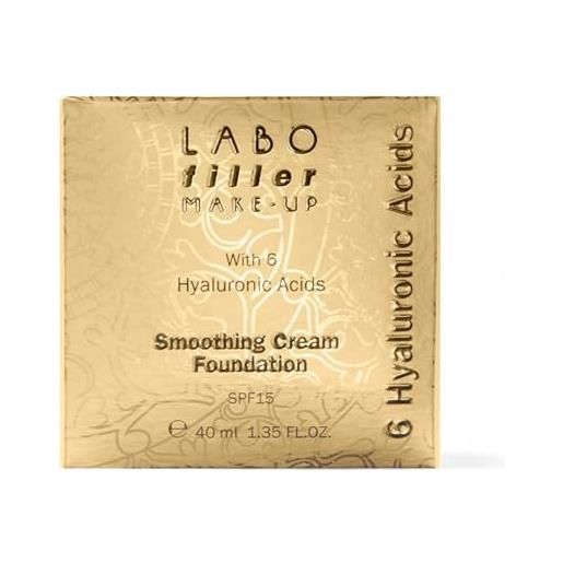Labo filler make-up fondotinta crema viso effetto filler levigante n21 ivory spf15 40ml