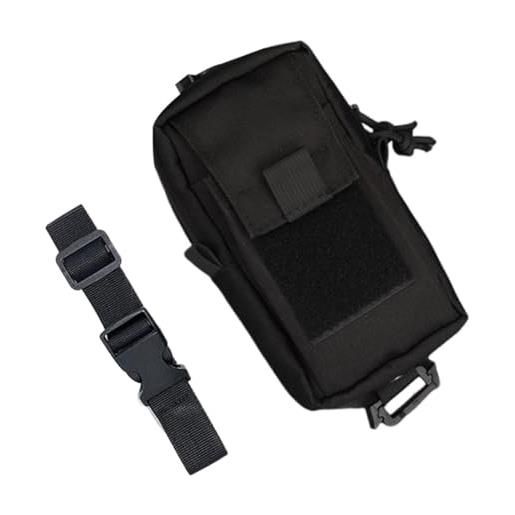 YSJCHEBS 1 piccola borsa da appendere, dotata di 1 tracolla regolabile, borsa di stoccaggio portatile, borsa di stoccaggio per esterni, attrezzatura da esterno