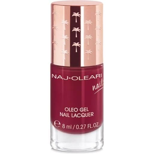 NAJ-OLEARI oleo gel nail lacquer - rosso ciliegia 24