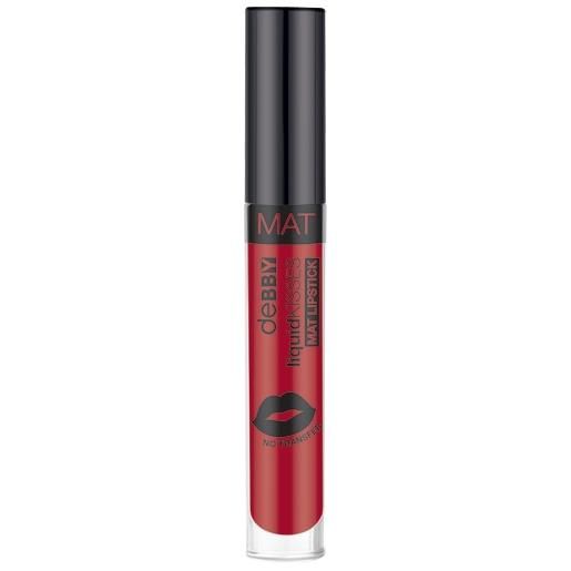 DEBBY liquid kisses mat lipstick 16 - flamenco red