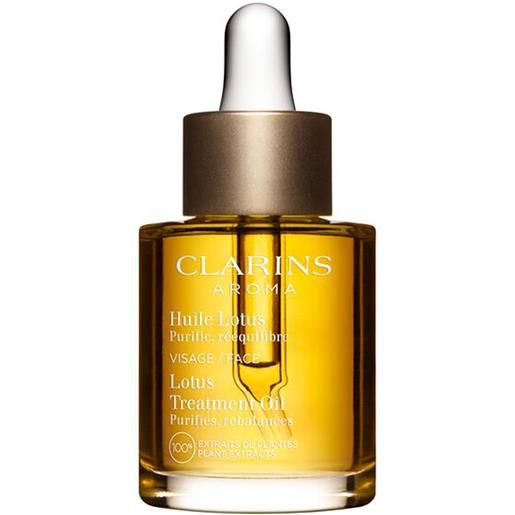 CLARINS aroma huile lotus purifie, réequilibre 30ml