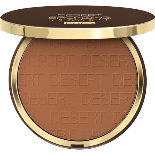 PUPA desert bronzing powder maxi terra 004 - sparkle brown