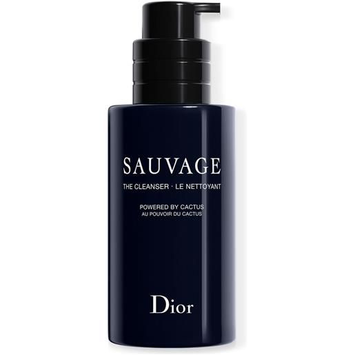 DIOR sauvage il detergente - detergente viso per uomo 125ml