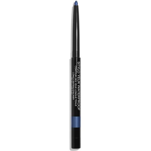 CHANEL stylo yeux waterproof - stilo contorno occhi, eyeliner e khol a lunga tenuta bleu metal 38