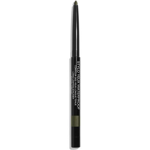 CHANEL stylo yeux waterproof - stilo contorno occhi, eyeliner e khol a lunga tenuta khaki metal 56