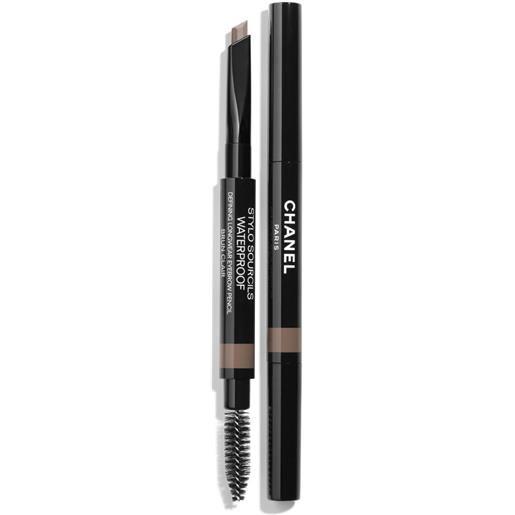 CHANEL stylo sourcils waterproof - stilo sopracciglia, definizione e lunga tenuta brun clair 808