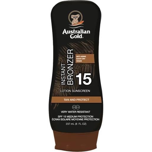 AUSTRALIAN GOLD lotion with bronzer spf15 237ml