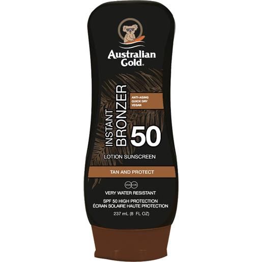 AUSTRALIAN GOLD lotion with bronzer spf50 237ml