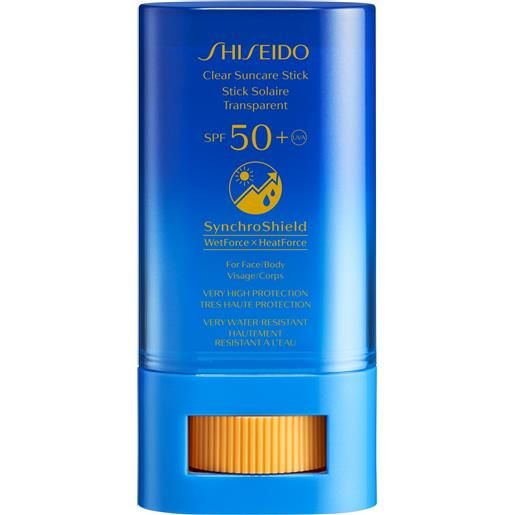 SHISEIDO clear suncare stick spf50 20ml