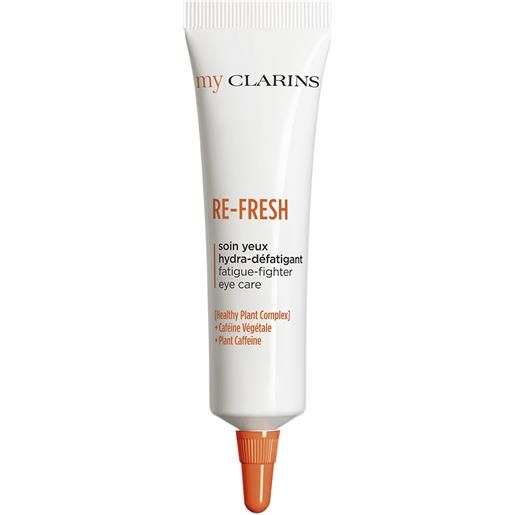 CLARINS re-fresh trattamento occhi idratante anti-fatica 15ml