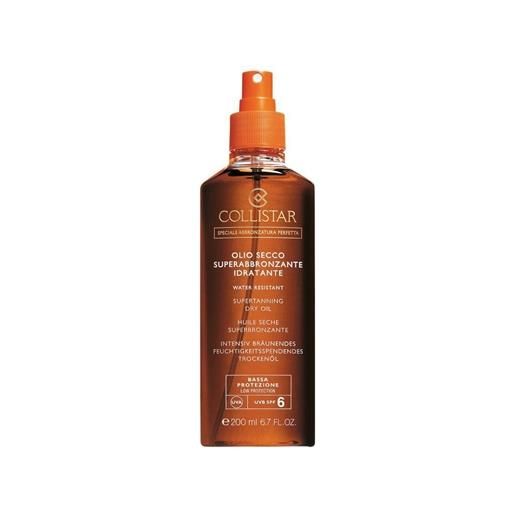 COLLISTAR olio secco superidratante abbronzante spf 6 200 ml