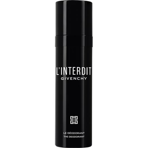 GIVENCHY l`interdit deodorante 100ml