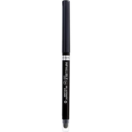 L`OREAL matita automatica in gel infaillible 36h grip liner 01 - intense black