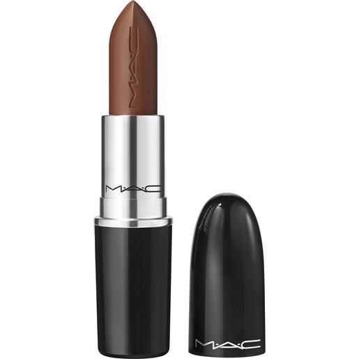MAC lustreglass sheer-shine lipstick - uncensored