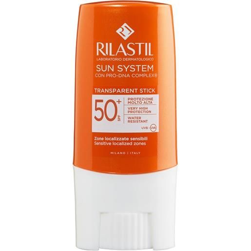 RILASTIL sun system transparent stick spf50 8.5ml