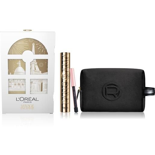 CONFEZIONI REGALO l`oreal confezione le voyage enchanté con mascara panorama, mini-matita occhi e pochette