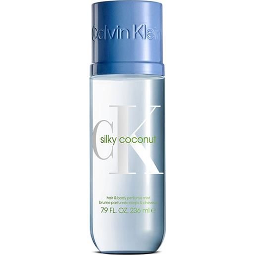 CALVIN KLEIN ck one unisex hair e body perfume mist - silky coconut 236ml