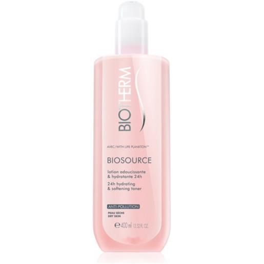 BIOTHERM biosource #lotion adoucissant #pelli secche