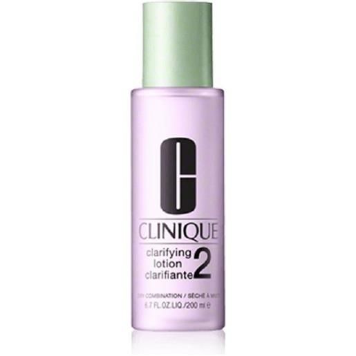 CLINIQUE clarifying lotion #2 pelle arida e normale