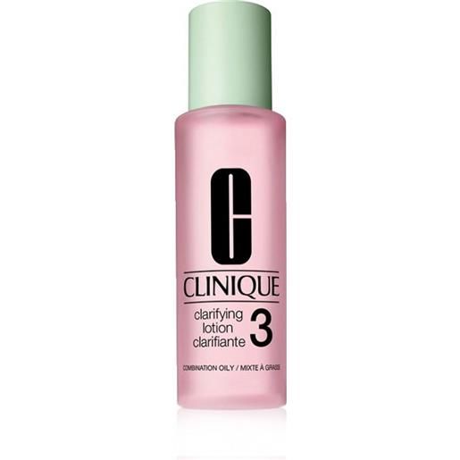 CLINIQUE clarifying lotion #3 pelle normale e oleosa