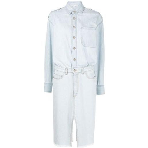 Stella mccartney denim shirt dress