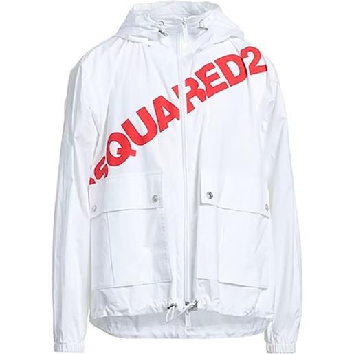 Dsquared2 logo hooded windbreaker