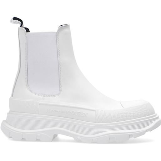 Alexander mcqueen leather chunky sole sneakers