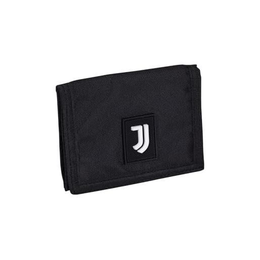 Seven portafoglio juventus magic team, chiusura a velcro, scomparti interni e portamonete, bambino, ragazzo, calcio, prodotto ufficiale, idea regalo