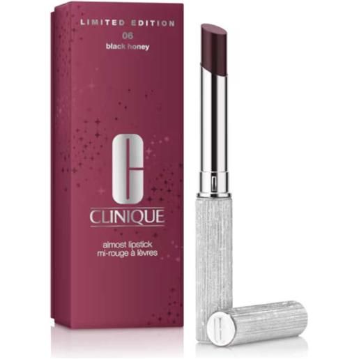 Clinique almost lipstick black honey diamond limited edition unica
