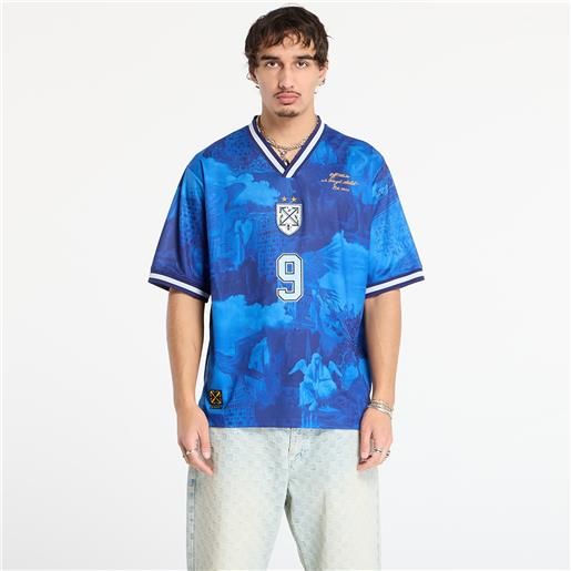 Off-White maglietta Off-White world paint soccer s/s tee nautical blue l