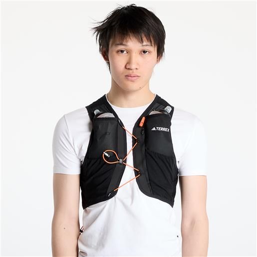 adidas Performance gilet adidas terrex techrocktrail running vest 5 l unisex black/ white/ impact orange l
