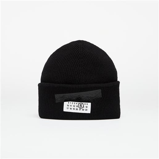 MM6 berretto MM6 maison margiela beanie black l