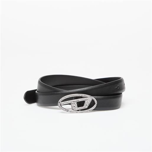 Diesel cintura diesel oval d logo b-1dr strass 20 belt black 85