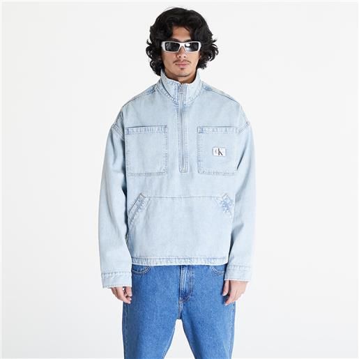Calvin Klein giacca Calvin Klein jeans denim pop over jacket denim light xxl