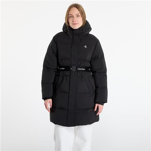 Calvin Klein cappotto Calvin Klein jeans belted midweight coat black s