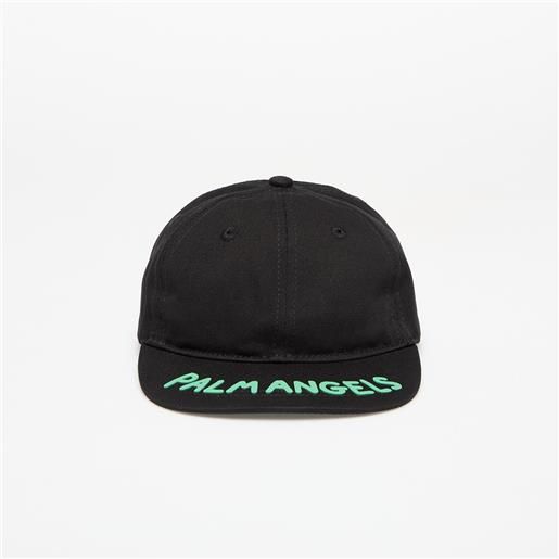 Palm Angels Kids tappo Palm Angels Kids seasonal logo baseball cap black/ green i