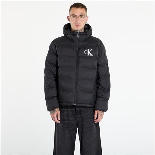 Calvin Klein giacca Calvin Klein jeans ls nylon monogram pu jacket black m
