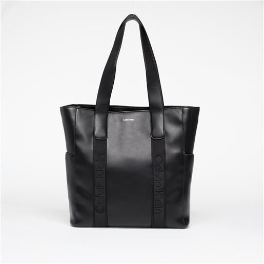 Calvin Klein borsa Calvin Klein webbing strap tote black universal