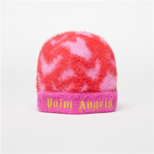 Palm Angels Kids berretto Palm Angels Kids pa spray hearts knit beanie rose pink/ brick red ii
