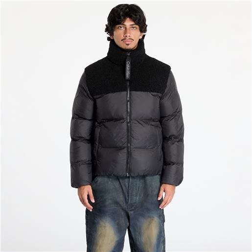 Calvin Klein giacca Calvin Klein jeans sherpa puffer jacket black s