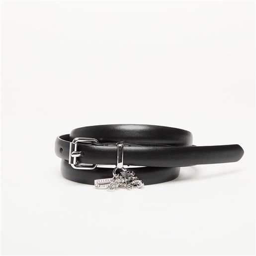 Diesel cintura Diesel Diesel logo b-charm-loop belt black 95