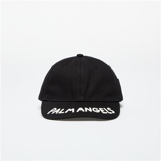 Palm Angels Kids seasonal logo baseball cap black/ butter i